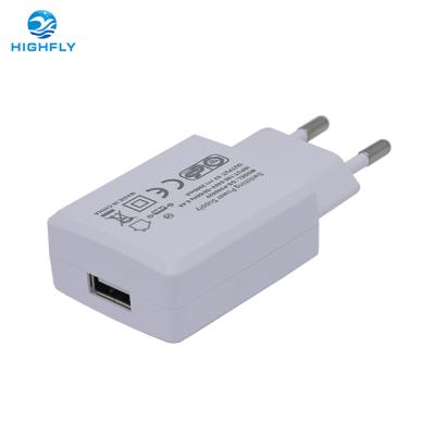 China CCTV EU USA Plug 5V 2A 2.1A USB Port Power Bank Mobile Charger Powerbankmobilecharger for sale