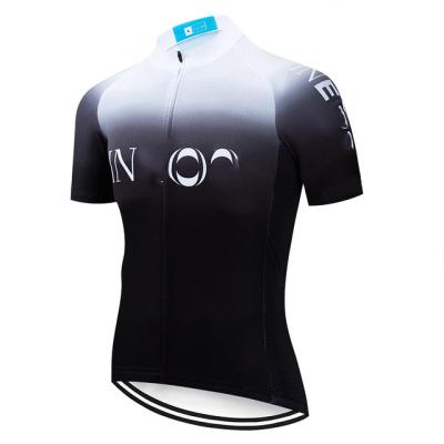 China Custom Wholesale Cycling Short Sleeve Road Bike Breathable Men's Quick-Drying Suit Cycling Tops Manufacturers Cycling Clothing Tops for sale