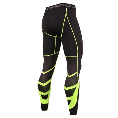 China Running Fitness Training Pants Men Quick-Drying Compression Sports Pants Custom LOGO Anti-UV Quilting Men's Fitness Training Pants for sale