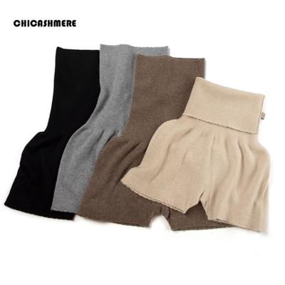 China Breathable Women Knitted High Waist Cashmere Underpants Safety Seamless Panties Underwear Suggest Shorts Women for sale