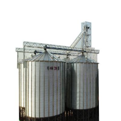 China Agricultural hopper bottom grain steel storage silo bins for sale