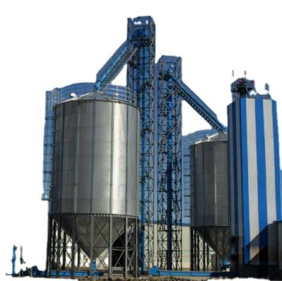 China Competitive price hopper bottom grain cereal paddy feed steel storage silo for sale