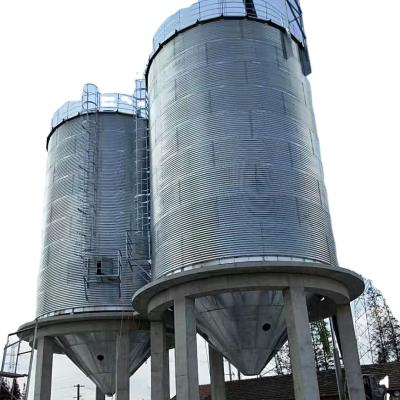 China Conical Silos Storage Hopper Bottom 100t 200t 300t 500t Grain Bins for sale for sale