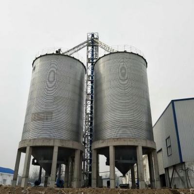 China 500 tons capacities maize vertical steel storage tank silos prices for sale