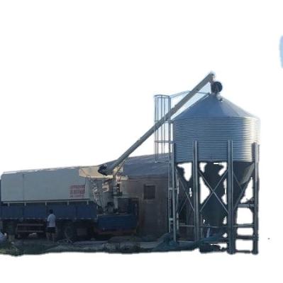 China farm Used Steel Silo hopper grain silos 500 tons capacity for sale