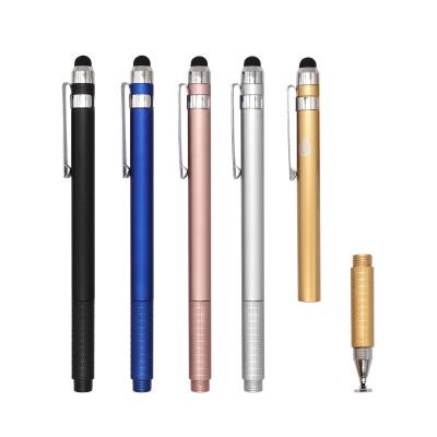 China Best Mobile Phone China Low Price Customized Dual Functional Heads Stylus Magnetic Attachment Slim Capacitive Pencil for sale