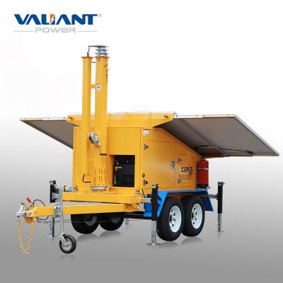 China VTS1200-B Industrial Mobile Solar Trailer for sale