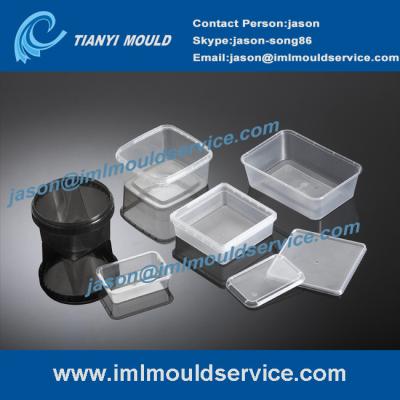 China disposable food container mould solution, disposable take away food containers moulding for sale