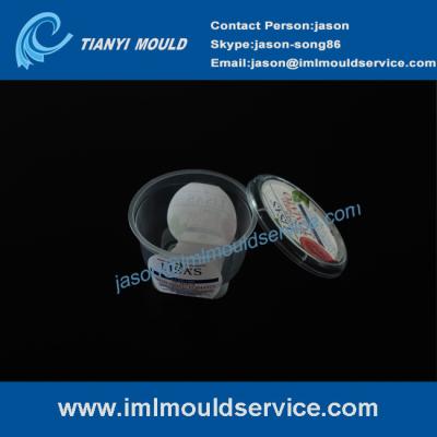 China professional china plastic IML Containers injection mould suppliers，IML Container mould for sale