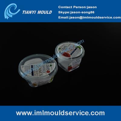 China China plastic IML Containers injection mould manufacturer for sale