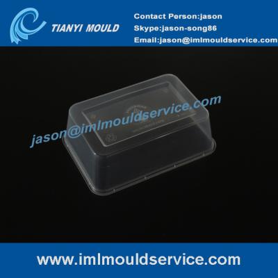 China thin wall packaging injection mould factory, thin wall packaging mould maker for sale