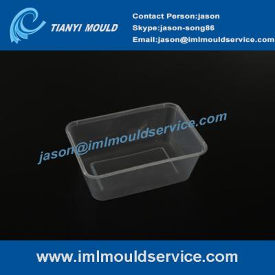 China Professional china plastics thin wall packaging injection mould making for sale