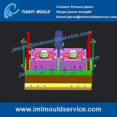 China thin-walled round bucket mould supplier,thinwall injection mould plastic container designs for sale