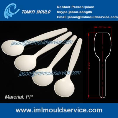 China china disposable white plastic spoon mould manufacturer for sale