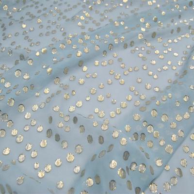 China jacquard pure silk fabric lurex silk fabric chiffon metallic lurex fabric for dress for sale