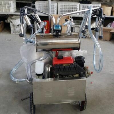 China Hotels Stainless Steel Double Goat Milker Machine Cow Milking Machine For Dairy Farm for sale