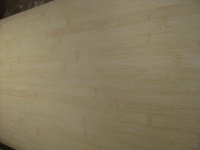 China Sliced Natural Bamboo Wood Veneer Sheet, Natural Vertical (NV) for sale