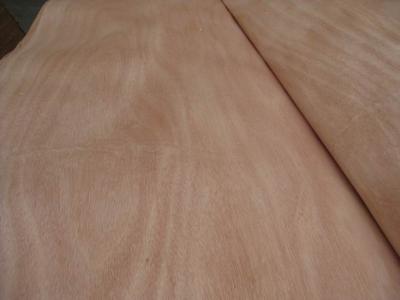 China Peeled Okoume Wood Veneer Sheet Customized Size for sale