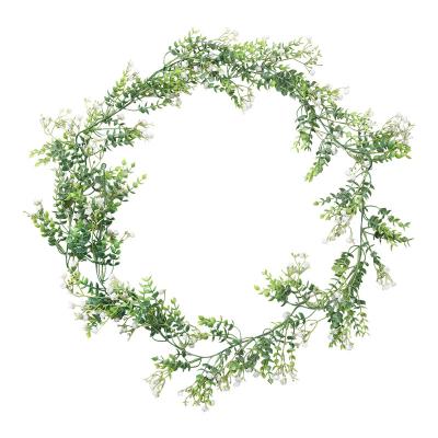 China High Quality Artificial Plastics Plant Vine Garland For Room Garden Decorations Wedding Arch for sale