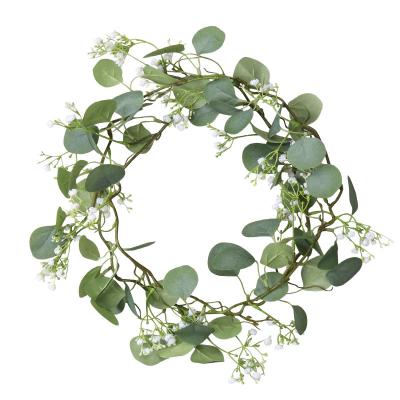 China Wholesale Artificial Silk Plants Hanging Garland Home Rattan Flowers Home Wedding Wall Decor for sale