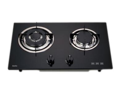 China 60cm Burners Tempered Glass Gas Stove Gas Hob Gas Cooker To 2 Household Kitchen Appliances BH288-10ATM for sale