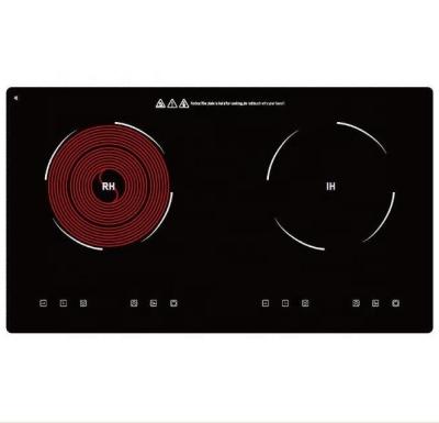 China Household Kitchen Appliances 2 Burner Induction Hob Ceramic Induction Cooker C23BH07T for sale