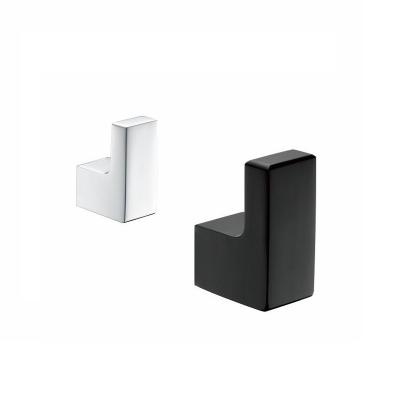 China Eco - Friendly ODM Bathroom OEM Luxury Black Robe Hook for sale