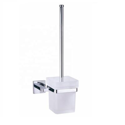 China Environmental Health Bathroom Toilet Brass Brush Holder for sale