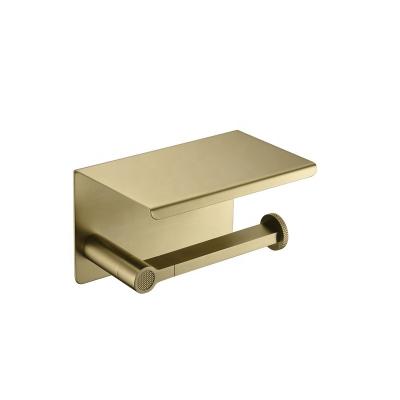 China OLANG Multifunctional Bathroom Hardware Set Brass Toilet Paper Roll Holder for sale