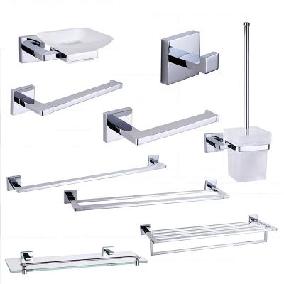 China Modern Mount Bathroom Wall Hardware Accessory Set for sale