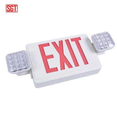 China China Supplier Commercial Fire Emergency Exit Lamp American Standard Battery Holder Led Emergency Fill Light for sale