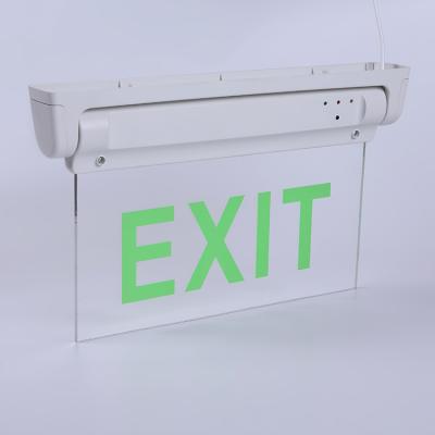 China Commercial American Standard High Quality Led Fire Emergency Light LED Exit Sign Light for sale