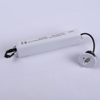 China EMERGENCY CE CB Certified Led Battery Pack Emergency Recessed Downlight for sale