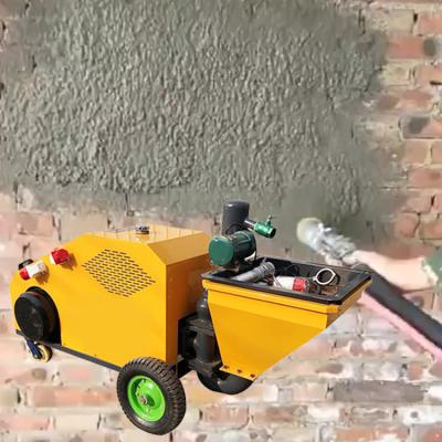 China Engineering Construction Plastering Concrete Wall Sprayer Skim Coat Mortar Spray Machine Cement for sale