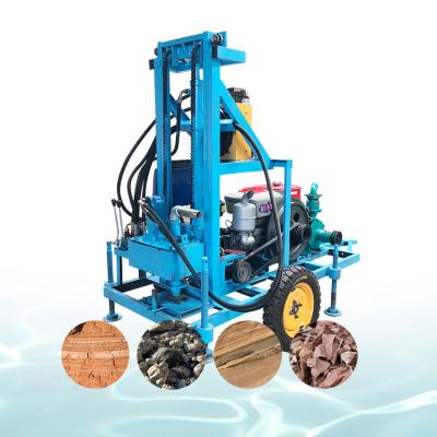 China Popular High Efficiency 8m Portable Water Well Drilling Rig China High Quality Small Portable Water Well Drilling Rig for sale