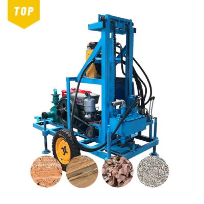 China China Manufacture High Quality Small 200m High Efficiency Borehole Subterranean Borehole Water Well Drilling Rig Machine for sale