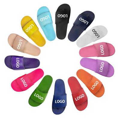 China Customized High Quality Hot Wholesale Custom Size Fashion Logo Slides Plus Size Unisex Casual Walking Sandals Color Casual Walking Sandals for sale