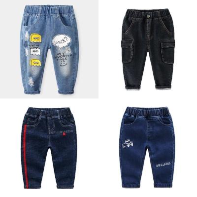 China QUICK DRY Boys QUICK DRY jeans springs new style all-match baby alien long pants children's casual pants stretch for sale