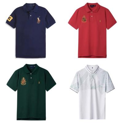 China New Arrived Short Sleeve Fashion Short Sleeve Short Men's Polo T-Shirt, Cotton High Quality Young Men's Polo T-Shirts for sale