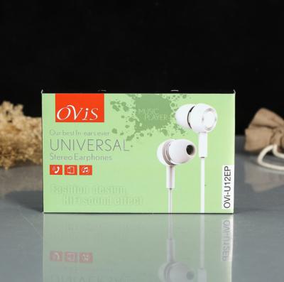 China PVC Earphone Electronics Cardboard Box With Window Lid for sale