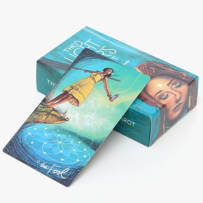 China 350gsm Recyclable Art Paper Tarot Cards Matt Laminated 70*120mm Oracle Cards for sale