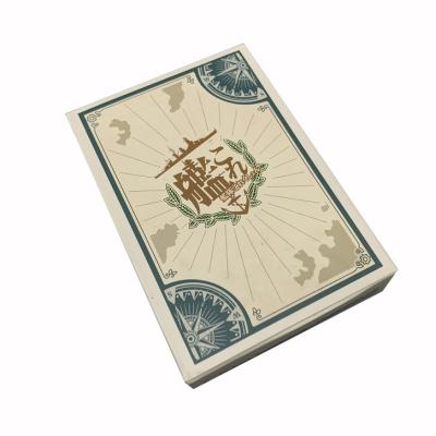 China Custom Designed Lovely Logo Printed Playing Cards 300gsm Coated for sale