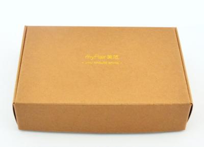 China Handmade Foldable Kraft Paper Boxes For Mailing Packaging for sale