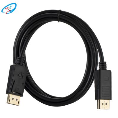 China PC Displayport Power Cable Cable DP to DP Cable Computer TV Adapter Display Port Connector for PC Macbook HDTV Projector 1.8M for sale