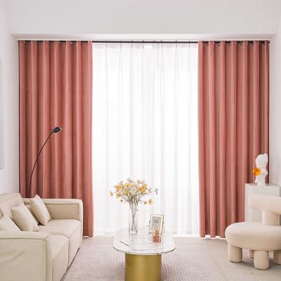 China Australian Blackout Lospring Factory Outlet Blackout Cashmere Curtains For Living Room Dropshipping for sale