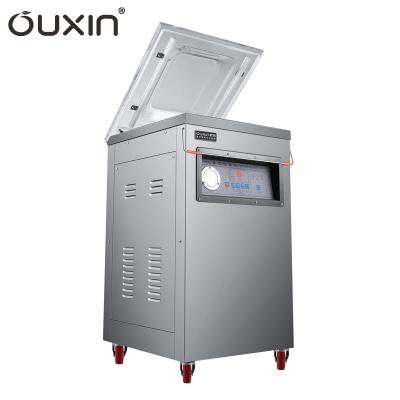 China OUXIN OX-540 Food Single Chamber Vacuum Packing Machine Sealer Supermarket Packing Machine For Food for sale