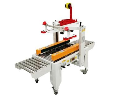 China Food Ouxin 4030 Assembly Line 180w Automatic Carton Box Sealer Carton Sealer Machine for sale