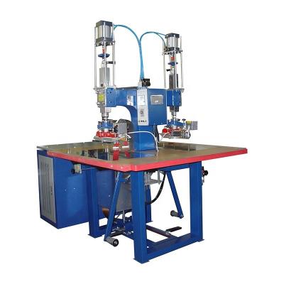 China PVC ABS 8KW 15KW Big Power Plastic Welding Cutting PP PVC ABS Automatic Turntable High Frequency Welding Machine for sale