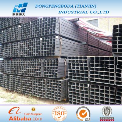 China Structure Pipe Structural Iron Tubes, Hollow Tubes, Tecnique Pregalvanized Steel Tubes Plant for sale