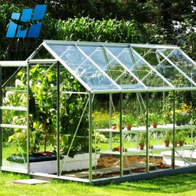 China Mini Stable Structure Green House Commercial Net for sale